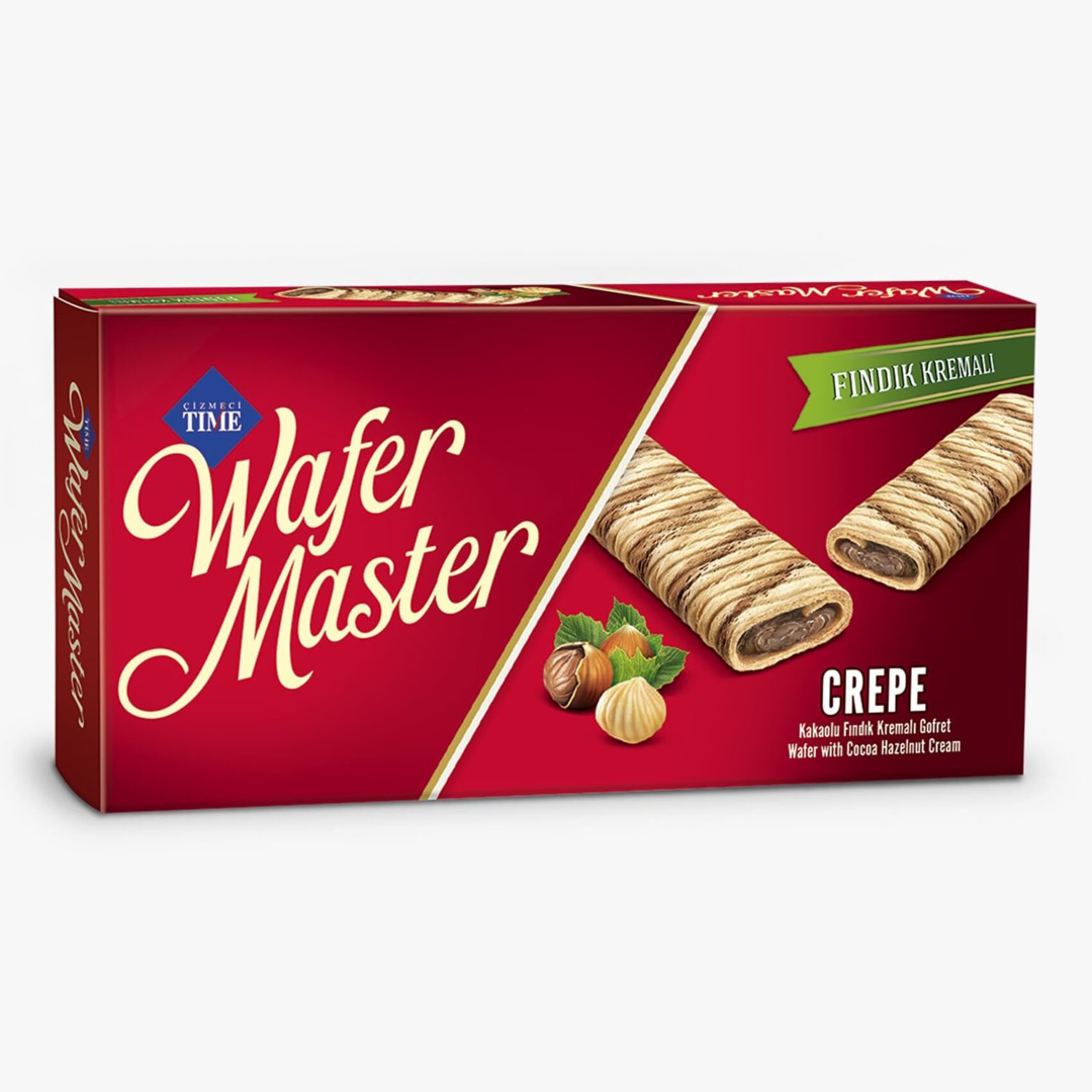 WAFER MASTER FINDIK KREMALI CREPE HAZELNUT 65G